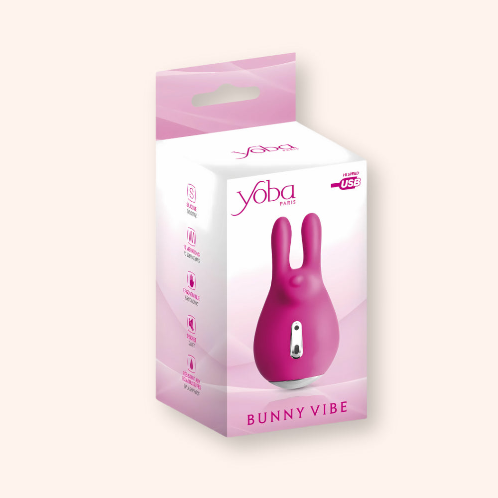 Bunny Vibe Yoba, stimulateur clitoridien vibrant à 10 vitesses