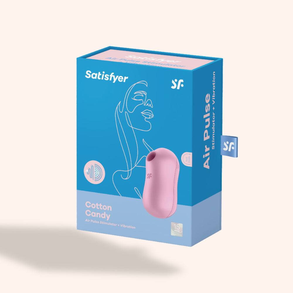 Cotton Candy Satisfyer Vibromasseur double stimulation