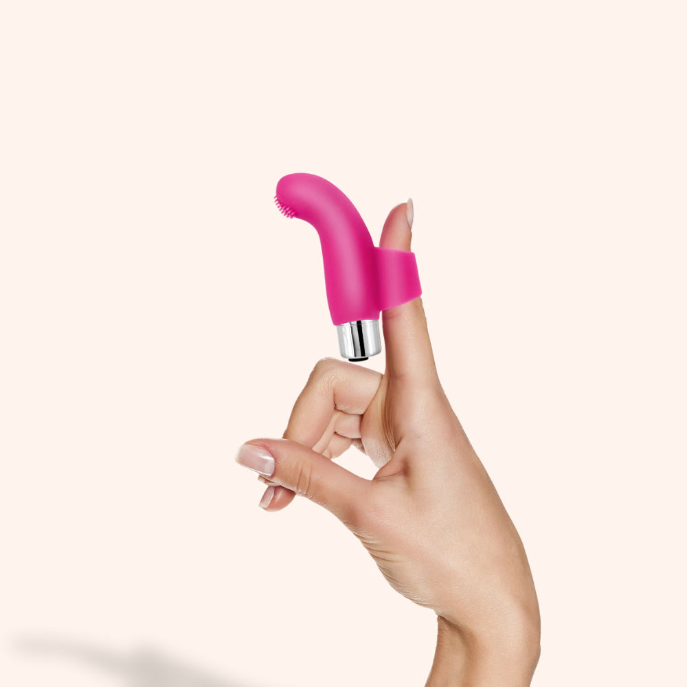 Doigt vibrant Heart Yoba pour clitoris