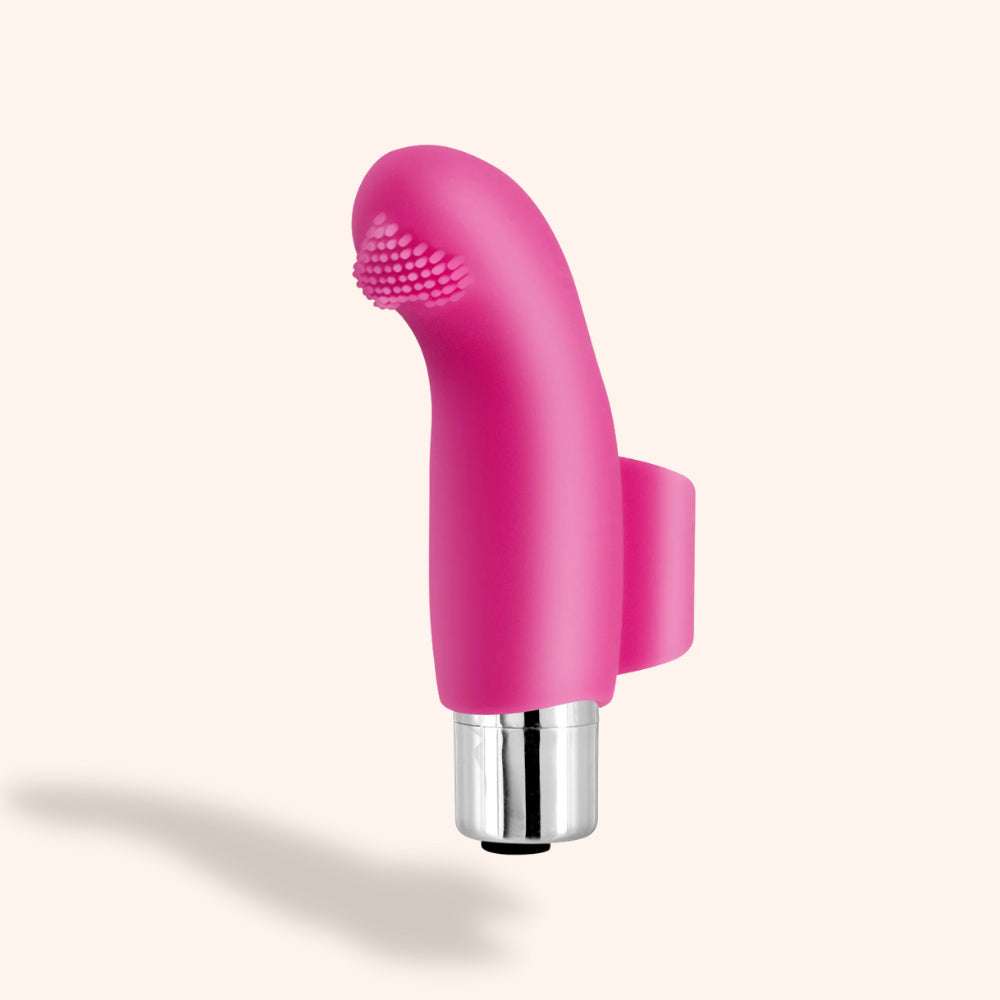 Doigt vibrant Heart Yoba pour clitoris