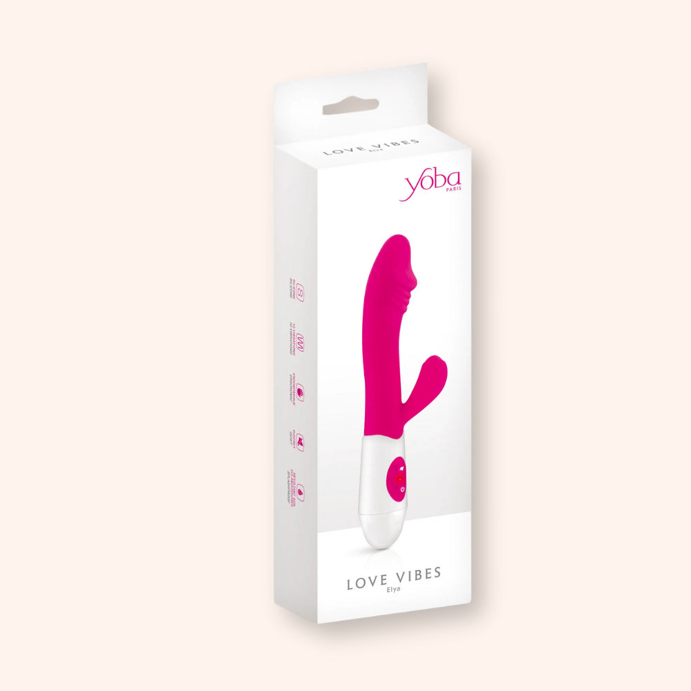 Vibromasseur rabbit Point G, Elya Yoba