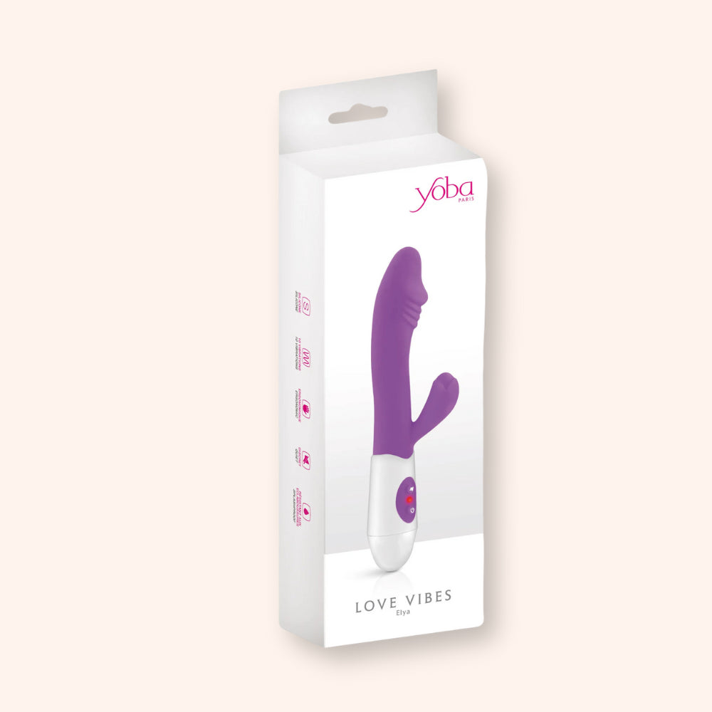 Vibromasseur rabbit Point G, Elya Yoba