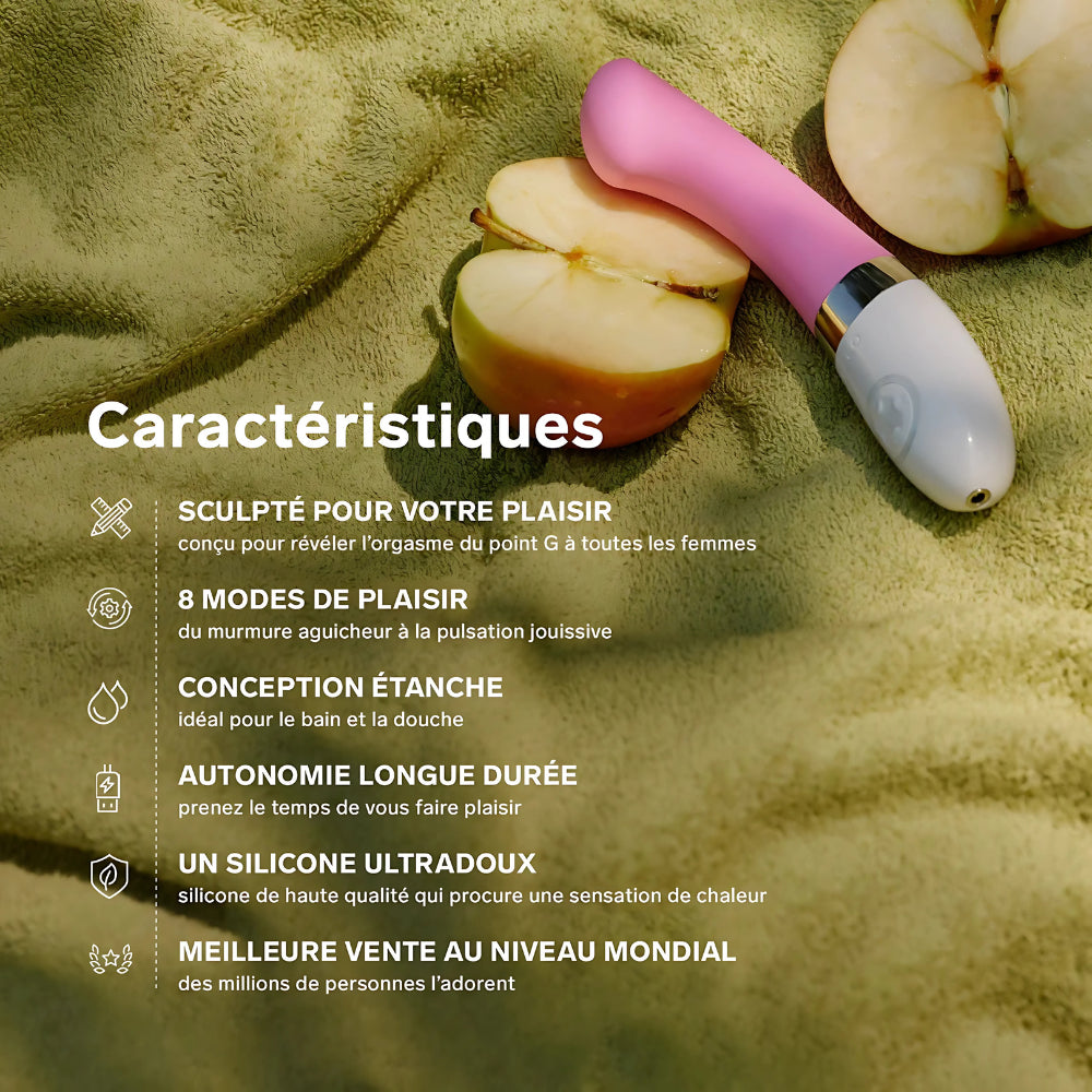 Lelo Gigi 2, vibromasseur point G et clitoridien