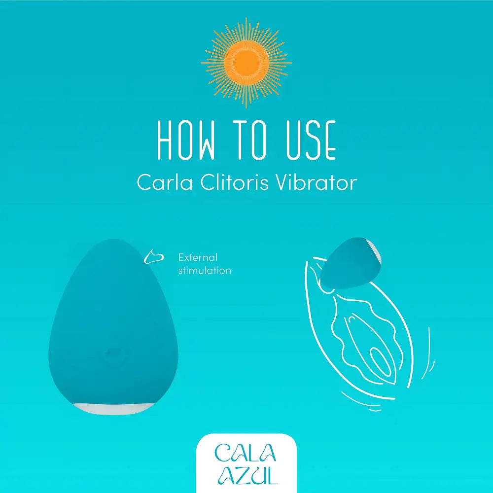Mini vibromasseur clitoridien Carla - Cala Azul
