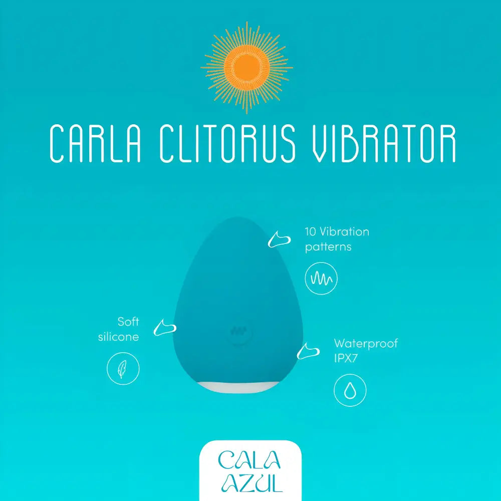 Mini vibromasseur clitoridien Carla - Cala Azul