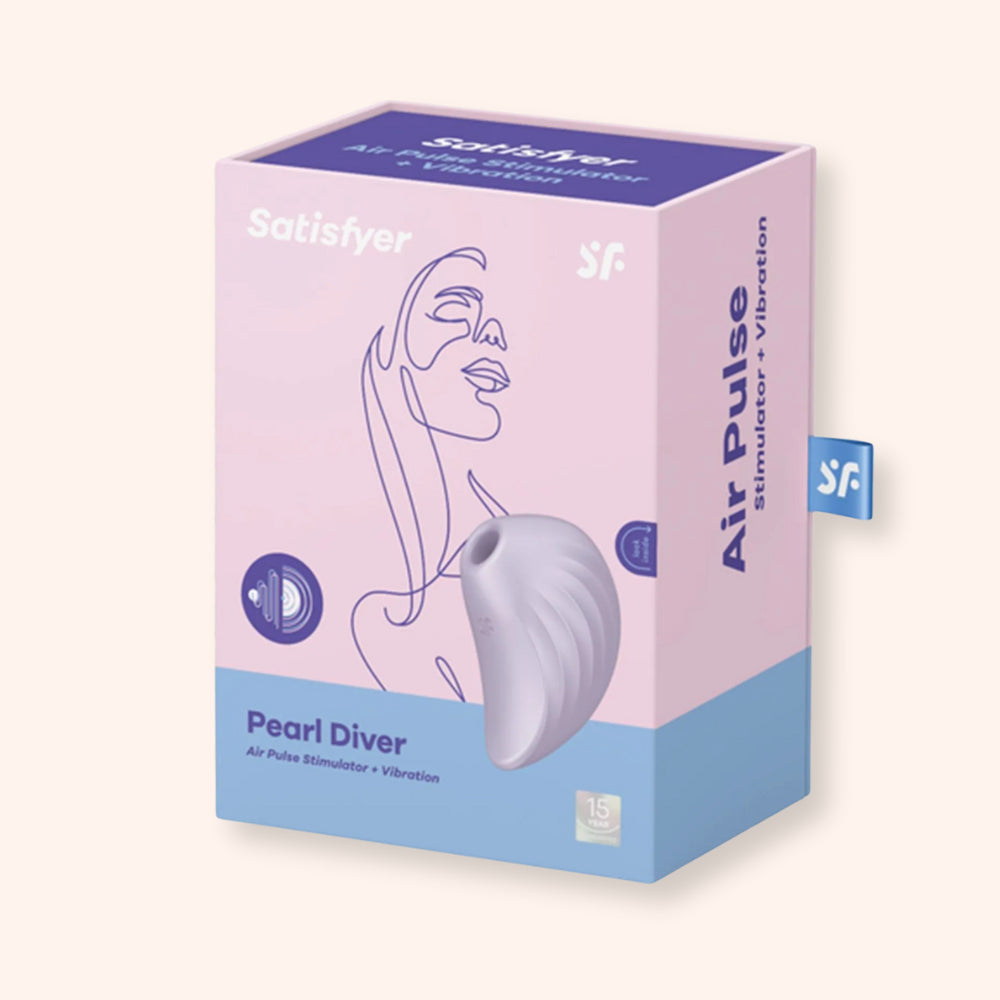 Pearl Diver Satisfyer Stimulateur clitoridien waterproof