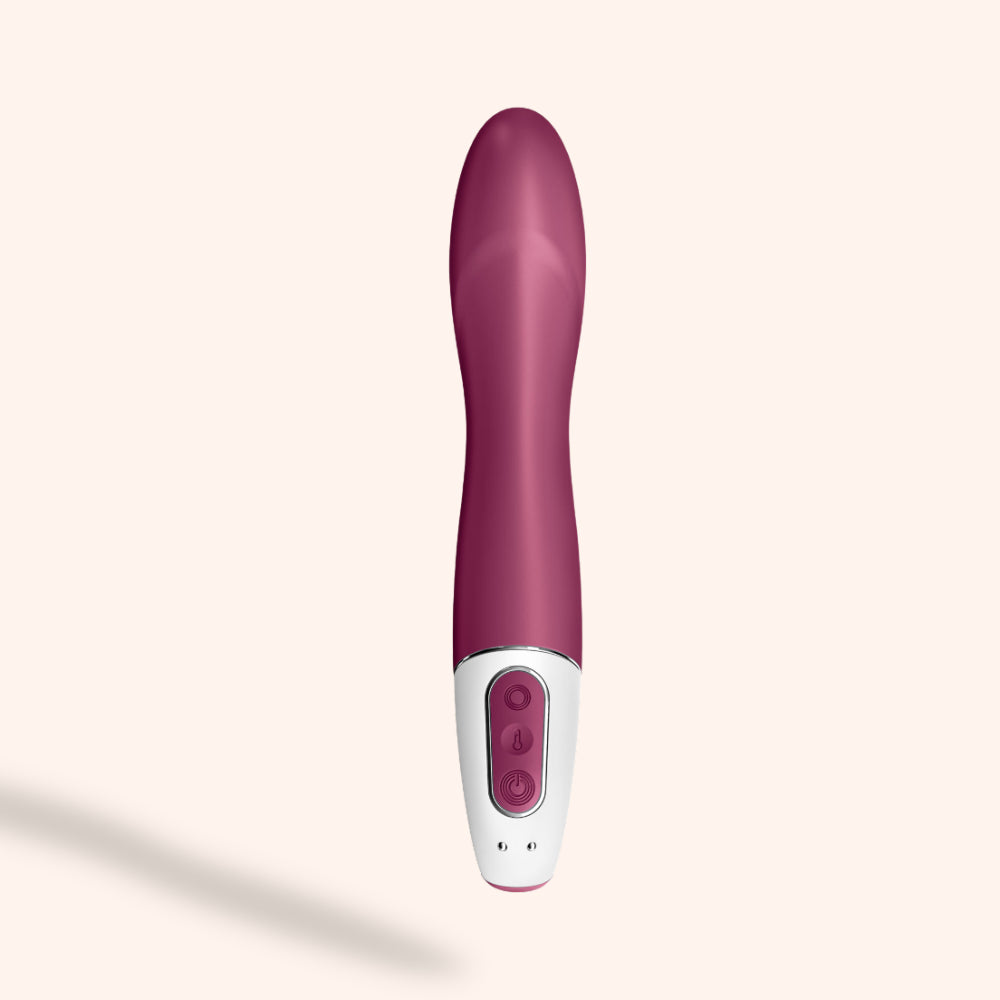 Satisfyer Big Heat Vibromasseur chauffant et connecté