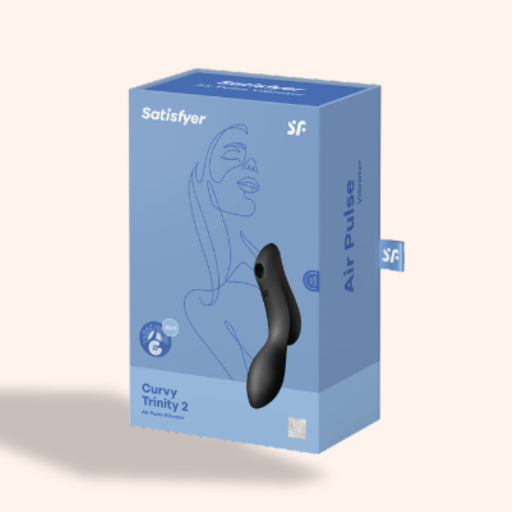 Satisfyer Curvy Trinity 2 Vibromasseur double stimulation