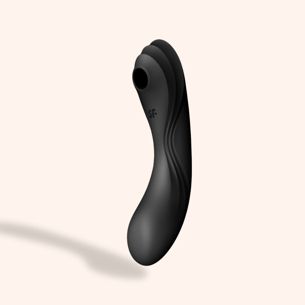 Satisfyer Curvy Trinity 4 : Vibromasseur clitoridien multifonction