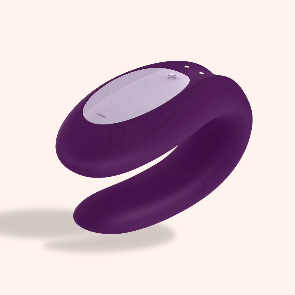 Satisfyer Double Joy Vibromasseur connecté pour couple