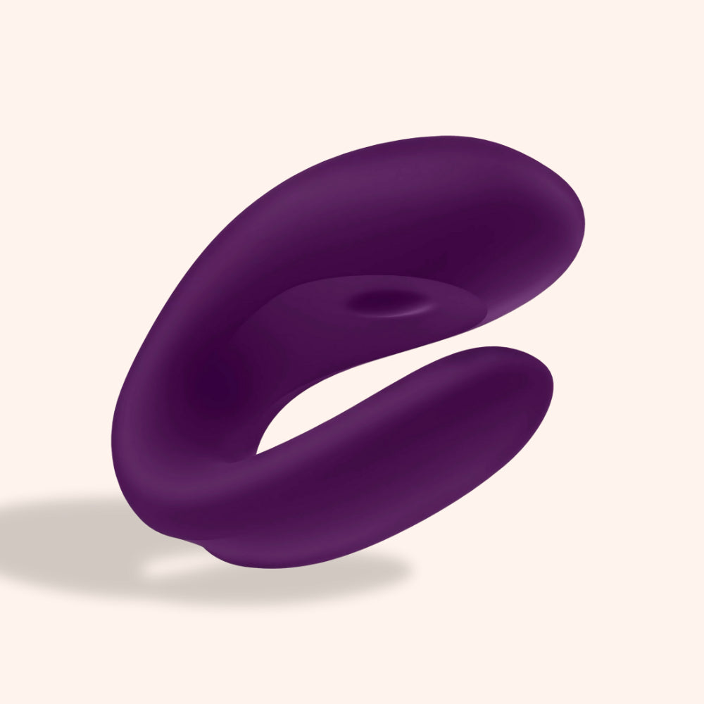 Satisfyer Double Joy Vibromasseur connecté pour couple