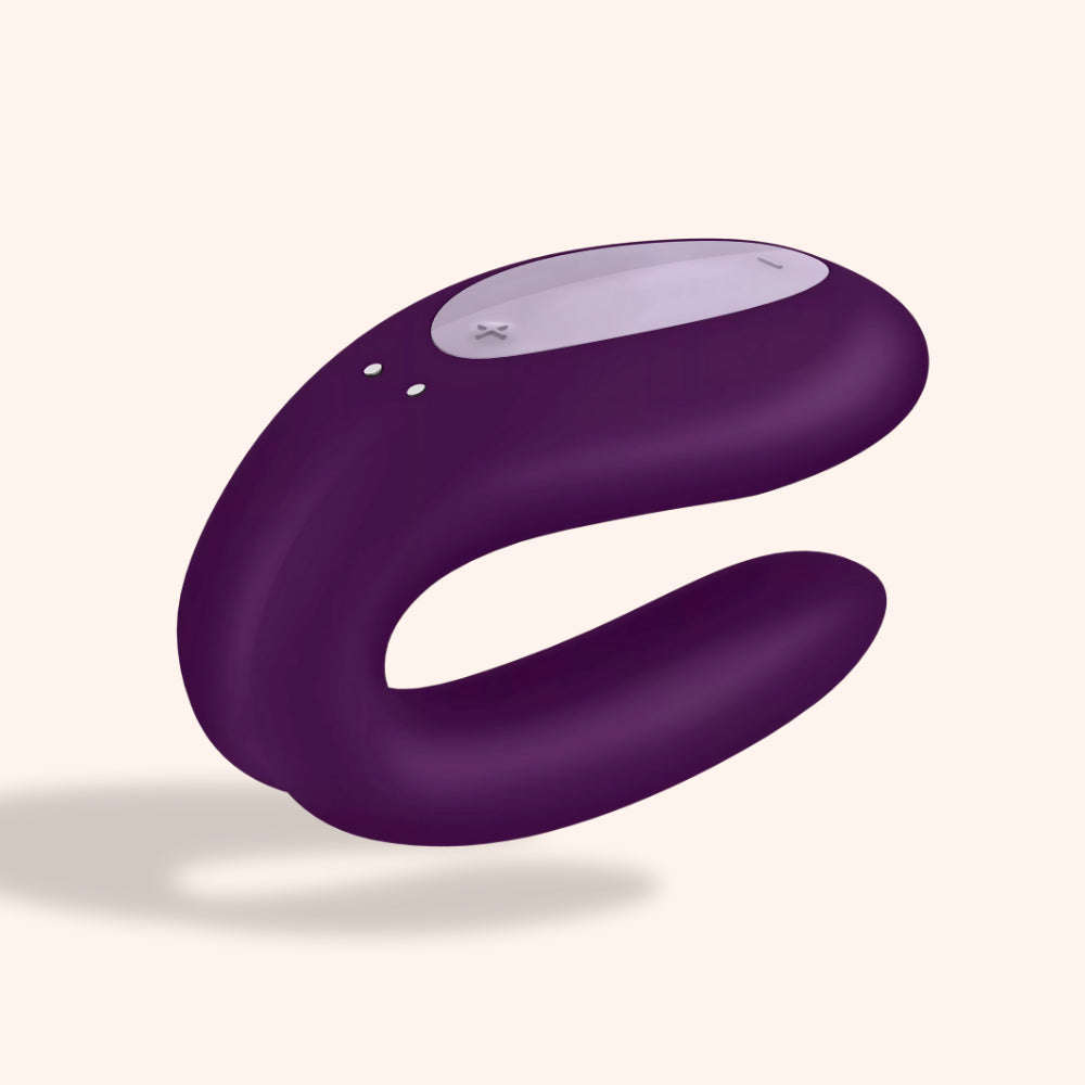 Satisfyer Double Joy Vibromasseur connecté pour couple