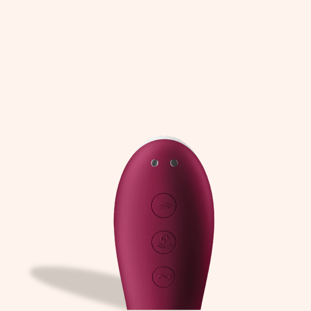 Satisfyer Dual Crush Vibromasseur puissant et silencieux