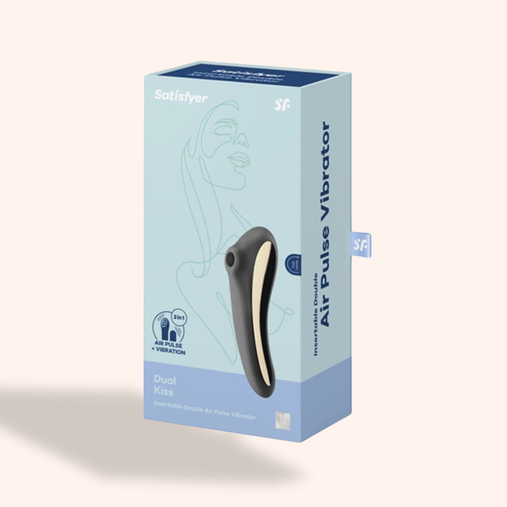Satisfyer Dual Kiss Stimulateur de Clitoris et Point G