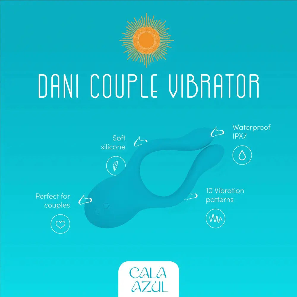 Stimulateur pour Couple Dani Cala Azul