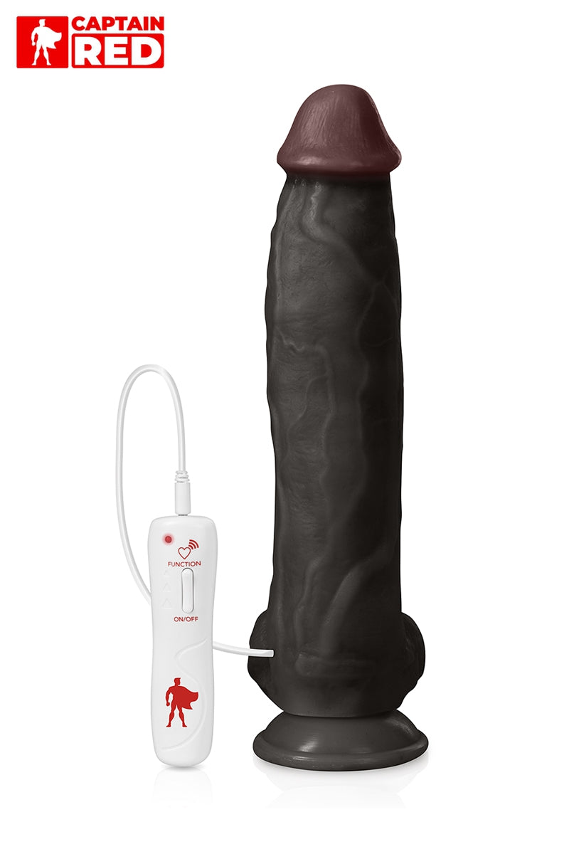Vibro XXL The Power 31 x 6 cm - Captain Red