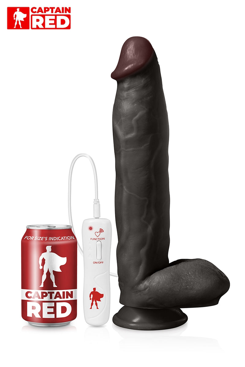 Vibro XXL The Power 31 x 6 cm - Captain Red
