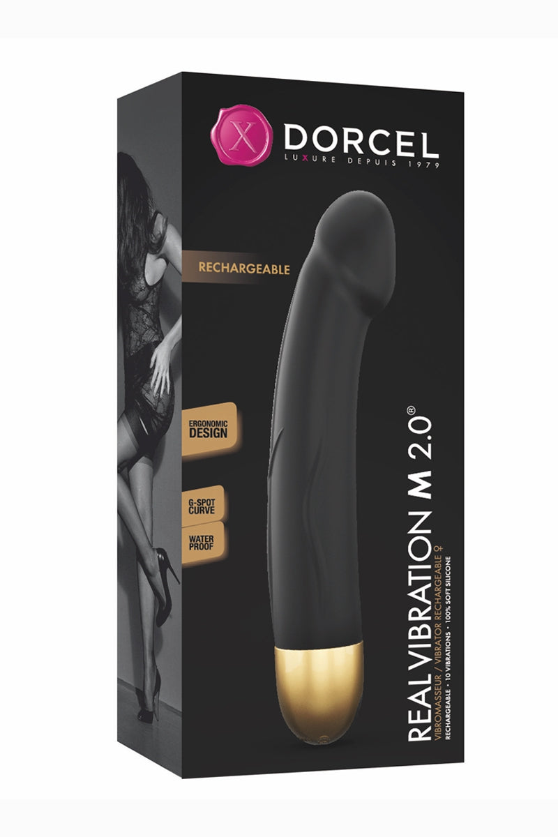Vibro rechargeable Real Vibration M 2.0 - Dorcel