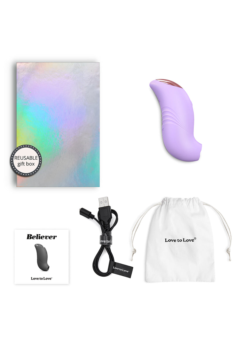 Stimulateur clitoridien Believer - Love to Love