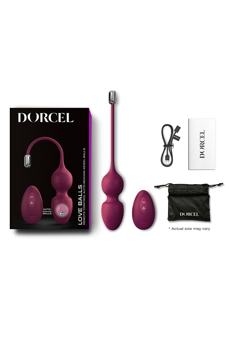 Love balls télécommandées - Dorcel