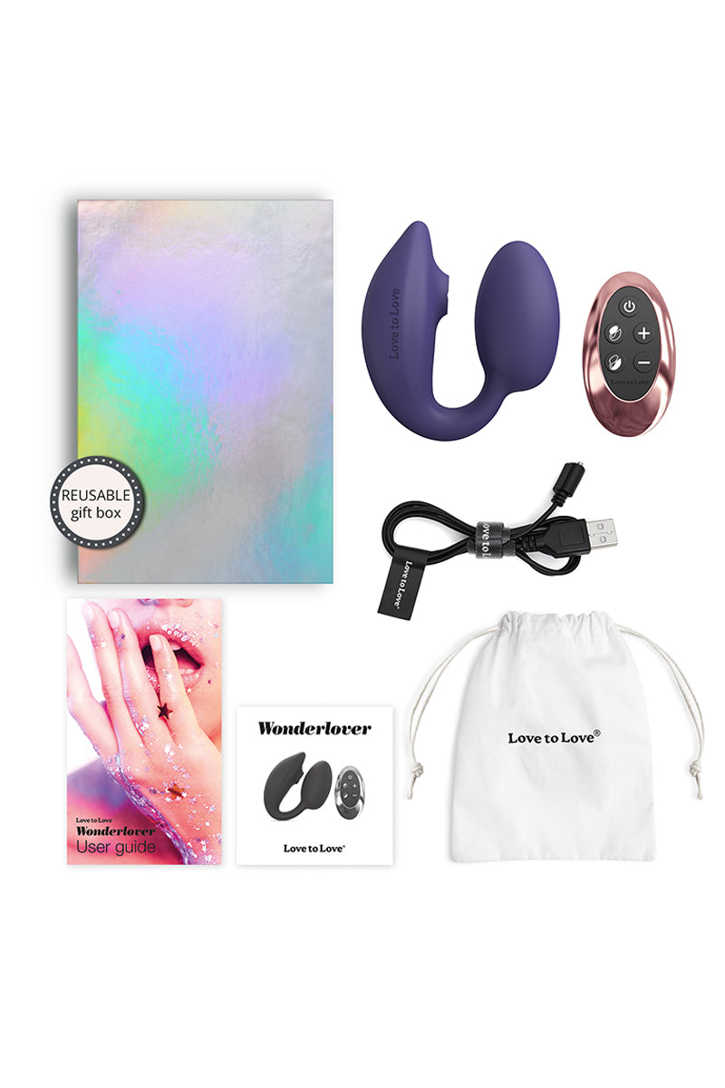 Double stimulateur Wonderlover - Love to Love