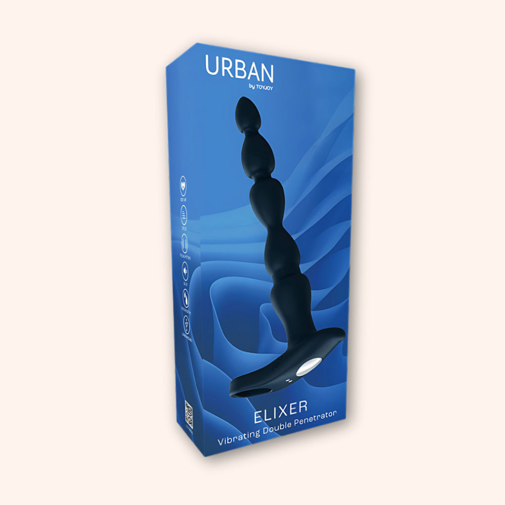Vibromasseur double pénétration Elixer Toy Joy