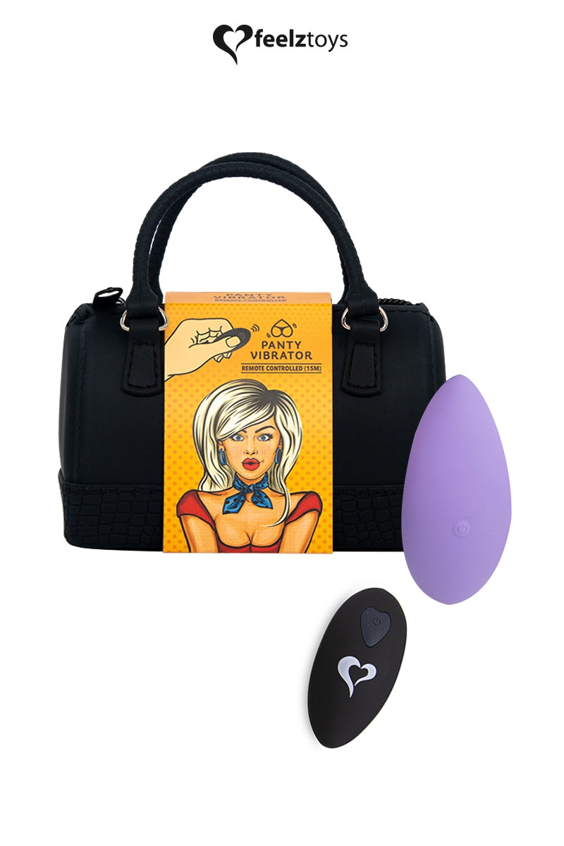 Stimulateur télécommandé Panty Vibe violet - FeelzToys