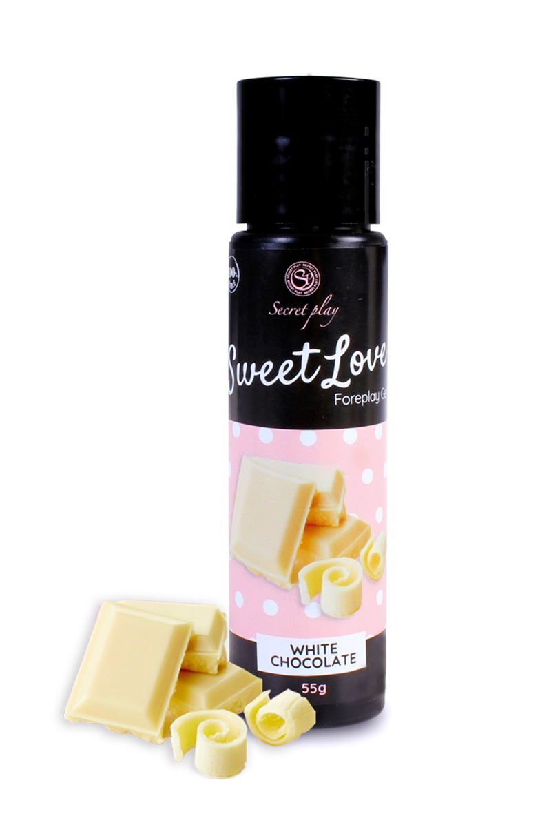 Lubrifiant comestible chocolat blanc - 60ml