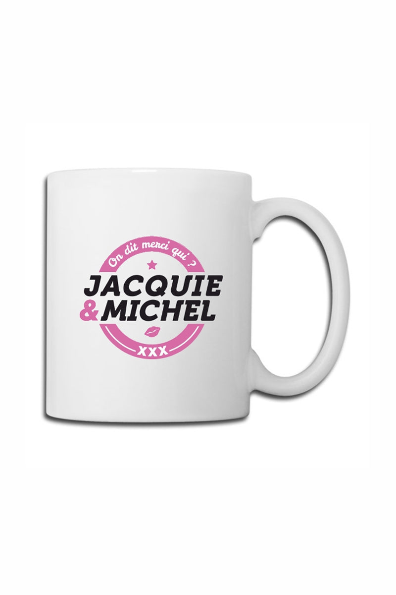 Mug blanc J&M - logo rond