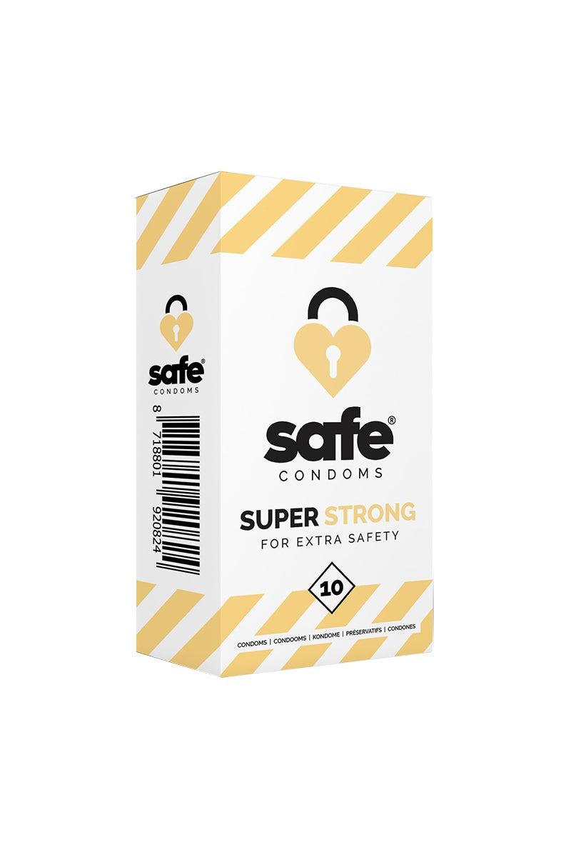 10 préservatifs Safe Super Strong