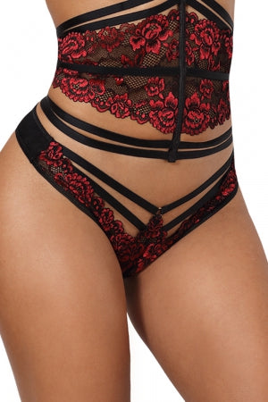 String dentelle V-10038 - Axami