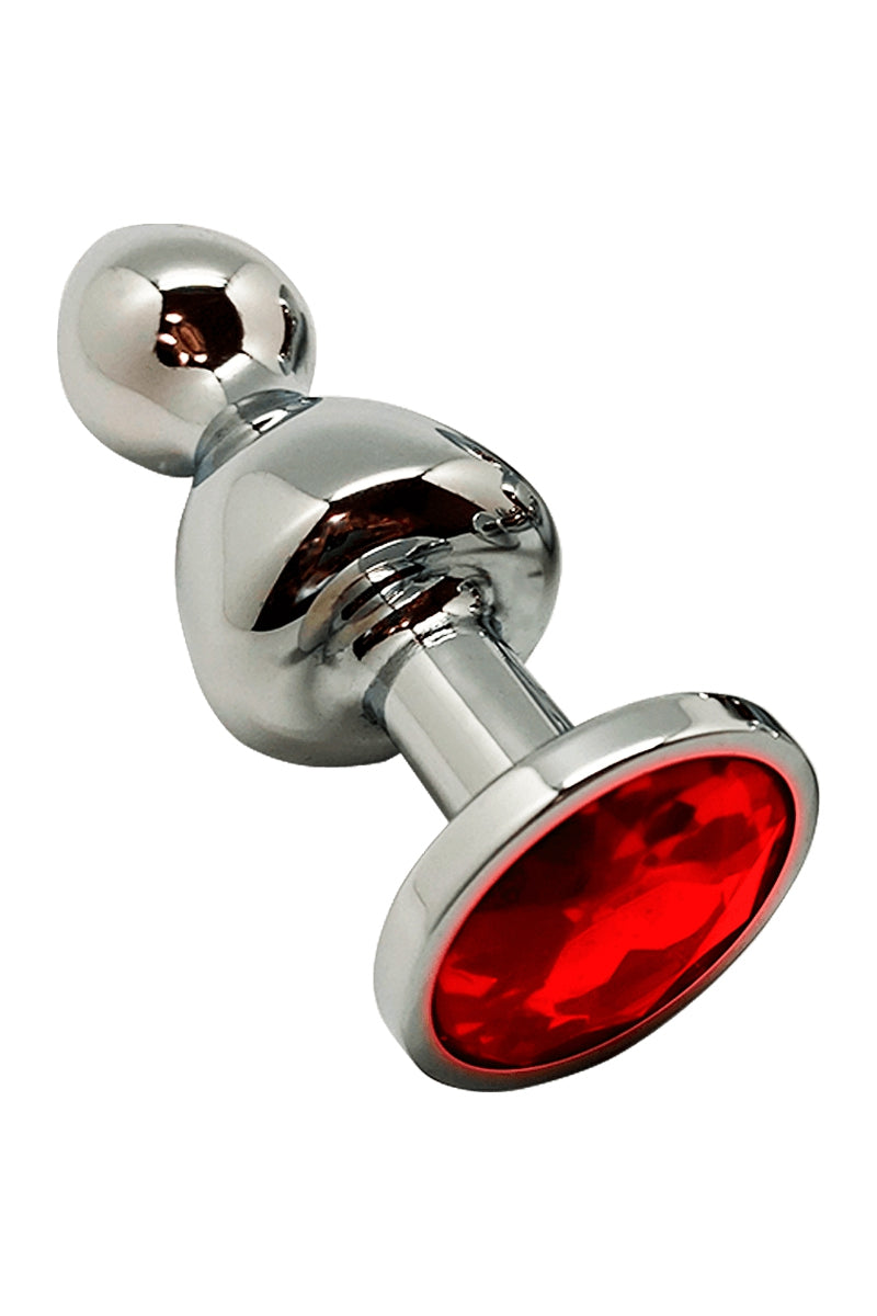 Plug bijou Lollypop rouge L - Wooomy