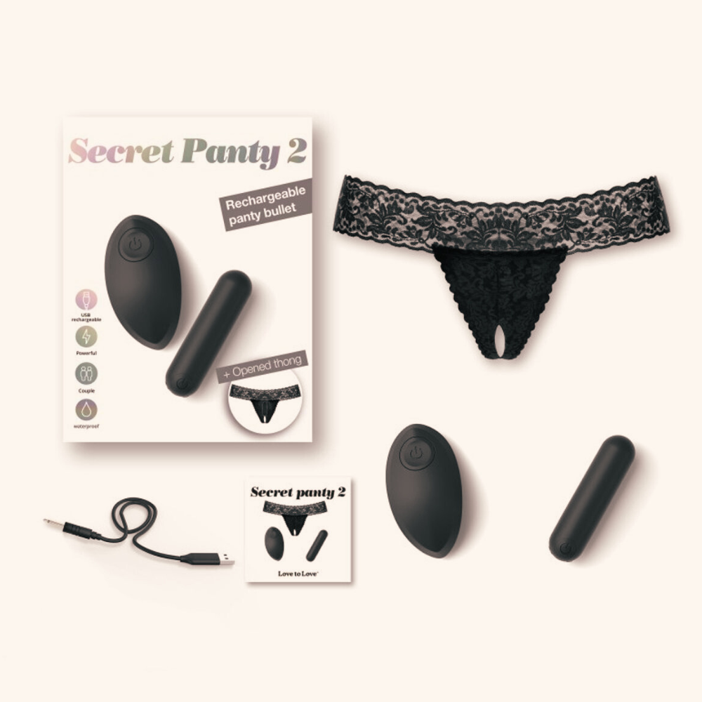 Culotte vibrante Secret Panty 2 love to love