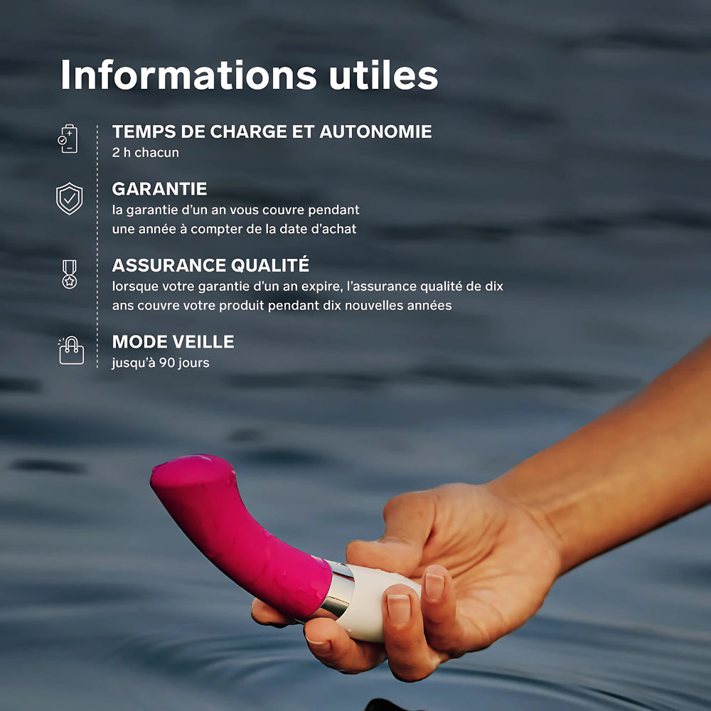 Lelo Gigi 2, vibromasseur point G et clitoridien
