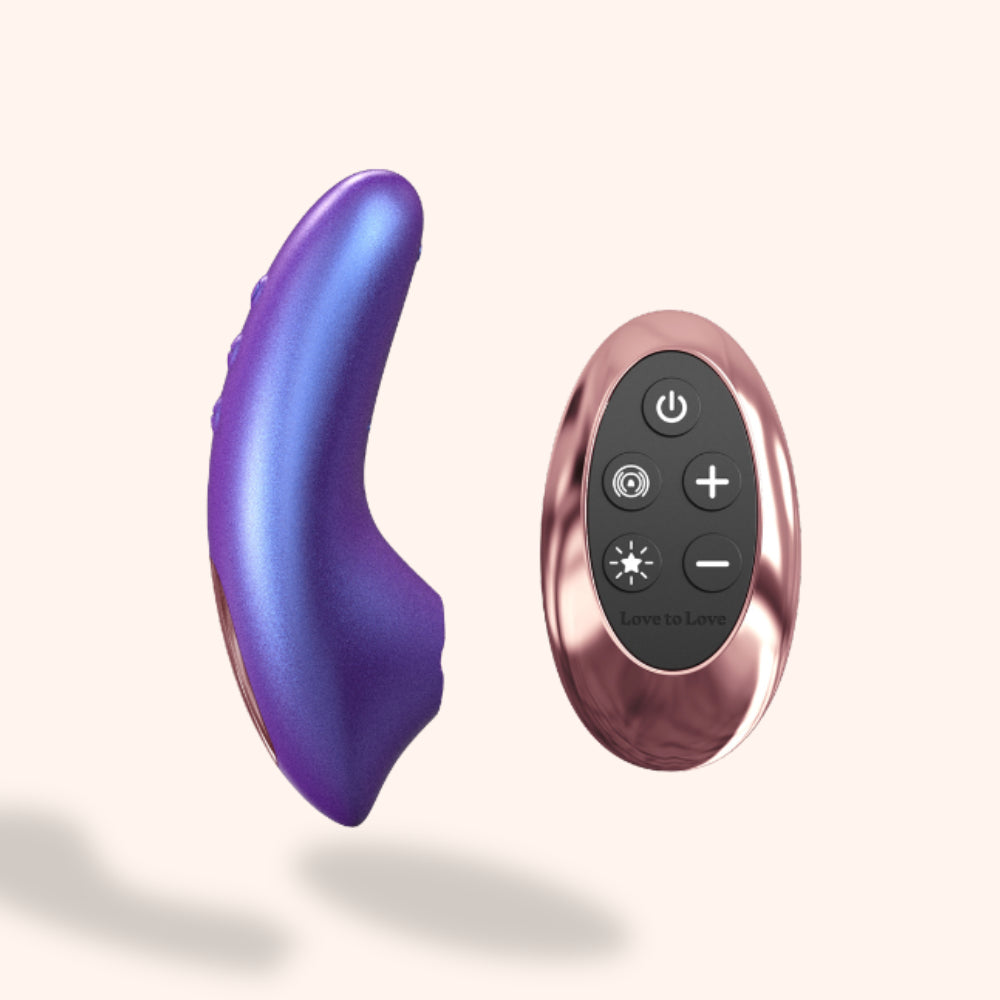Masseur clitoridien telecommande Dreamer Love to Love berry night