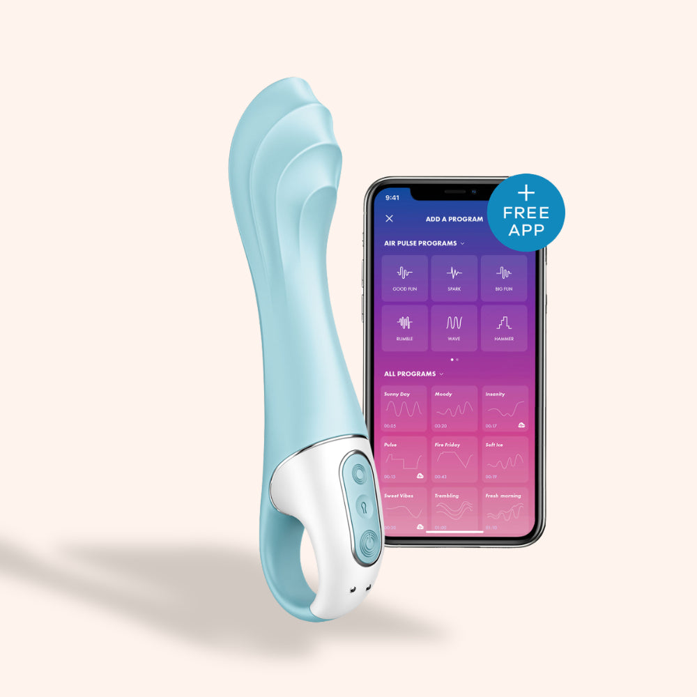Satisfyer Air Pump Vibrator 5+, vibromasseur point G et connecté