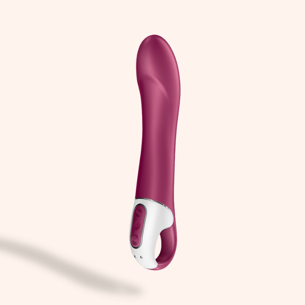 Satisfyer Big Heat Vibromasseur chauffant et connecté