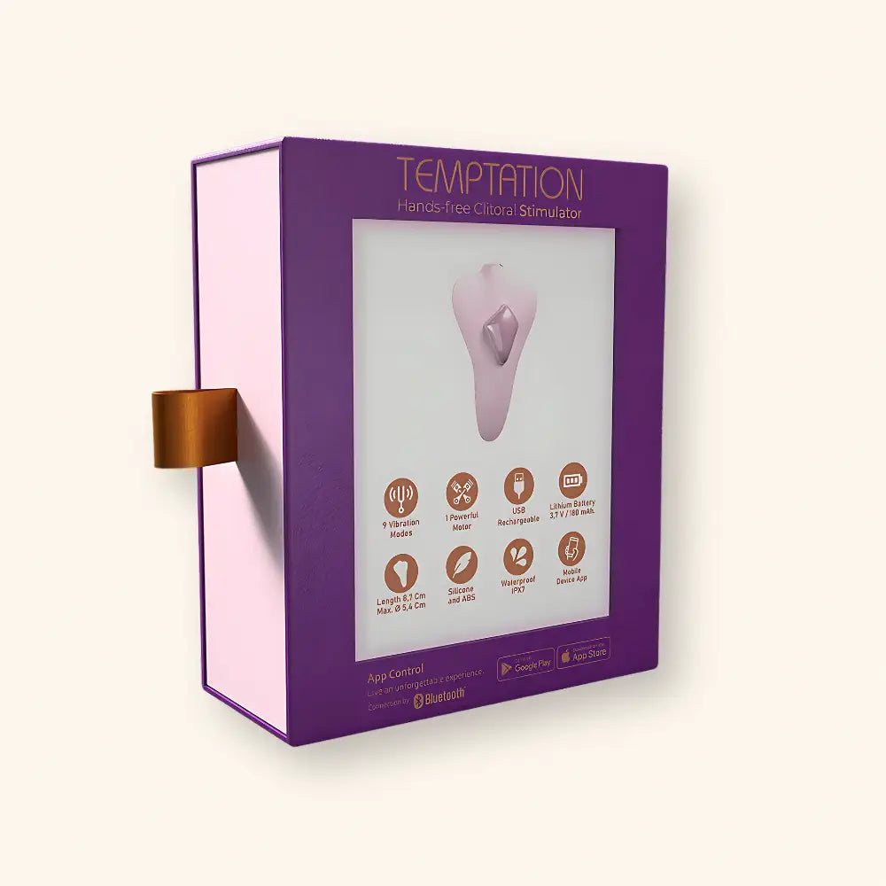 Stimulateur clitoridien connecte Temptation adrien lastic
