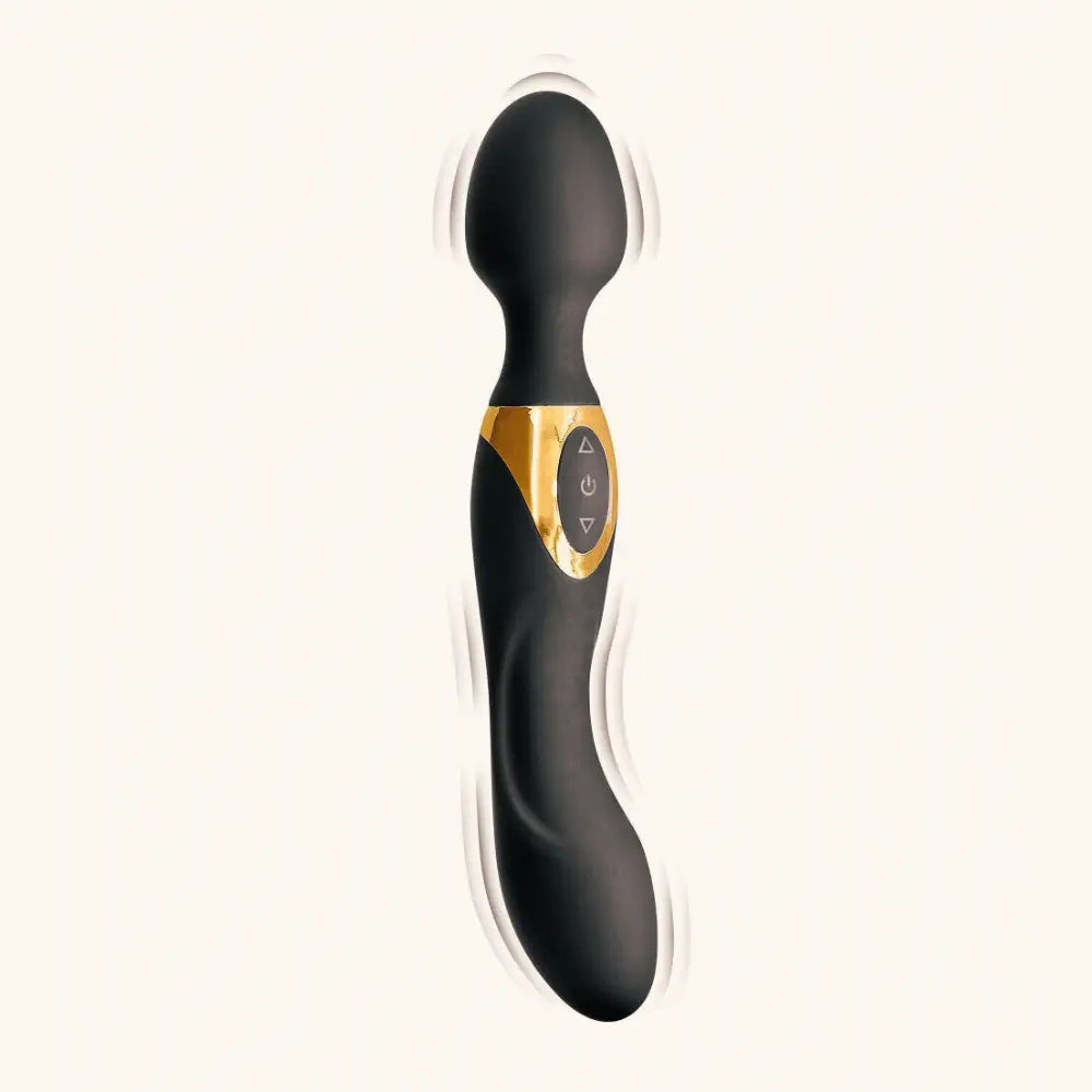 Vibromasseur wand 2-en-1 Black Empire My Goddess