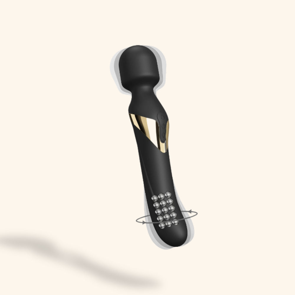 Vibro wand double stimulation, Dual Orgasms Dorcel