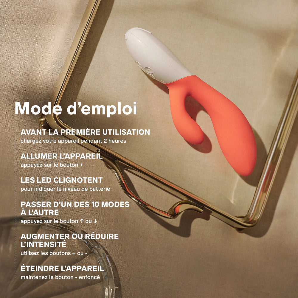 Lelo Ina 3, stimulateur point G et clitoris simultanée