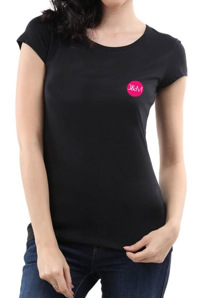 Tee-shirt  J&M noir - spécial  femme