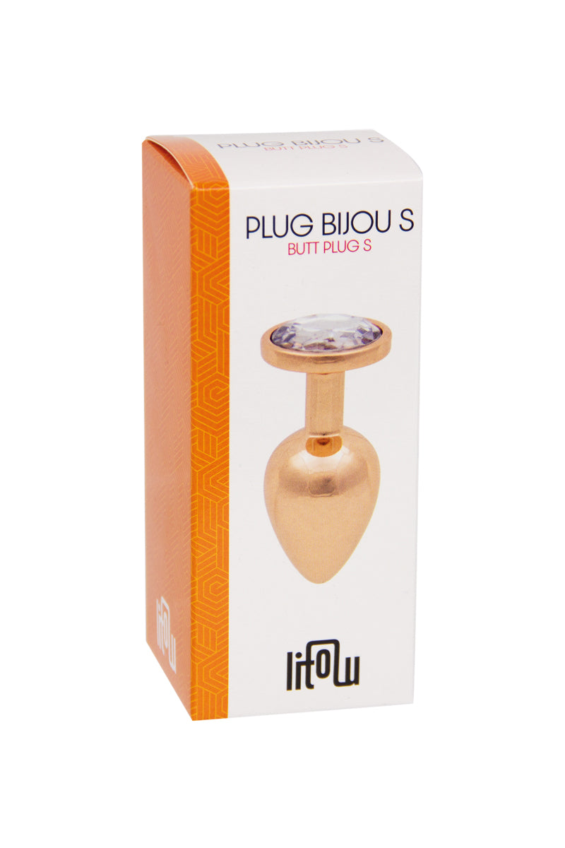 Plug bijou rose gold S - Litolu