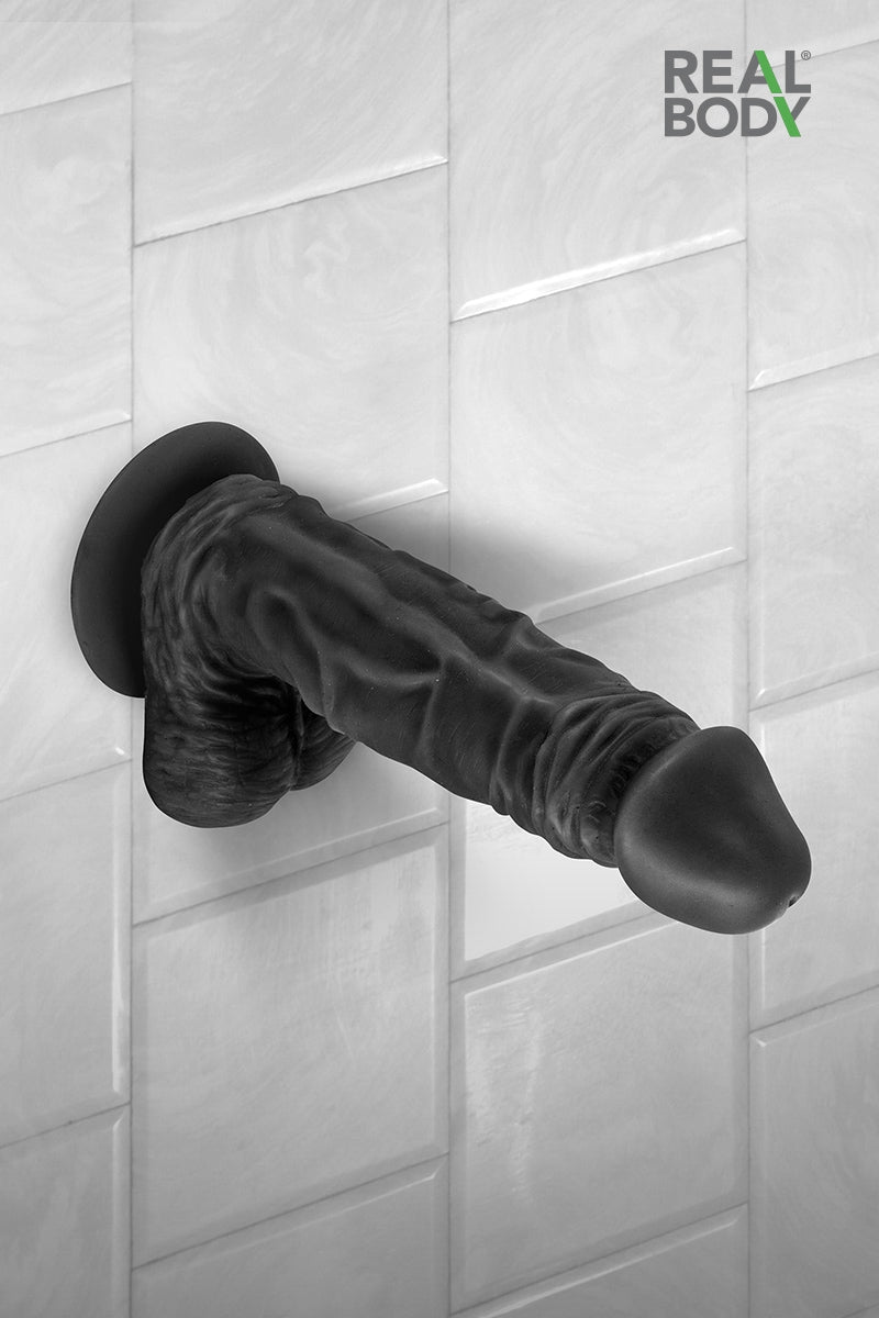 Gode réaliste 21 cm - Real Jayson Noir