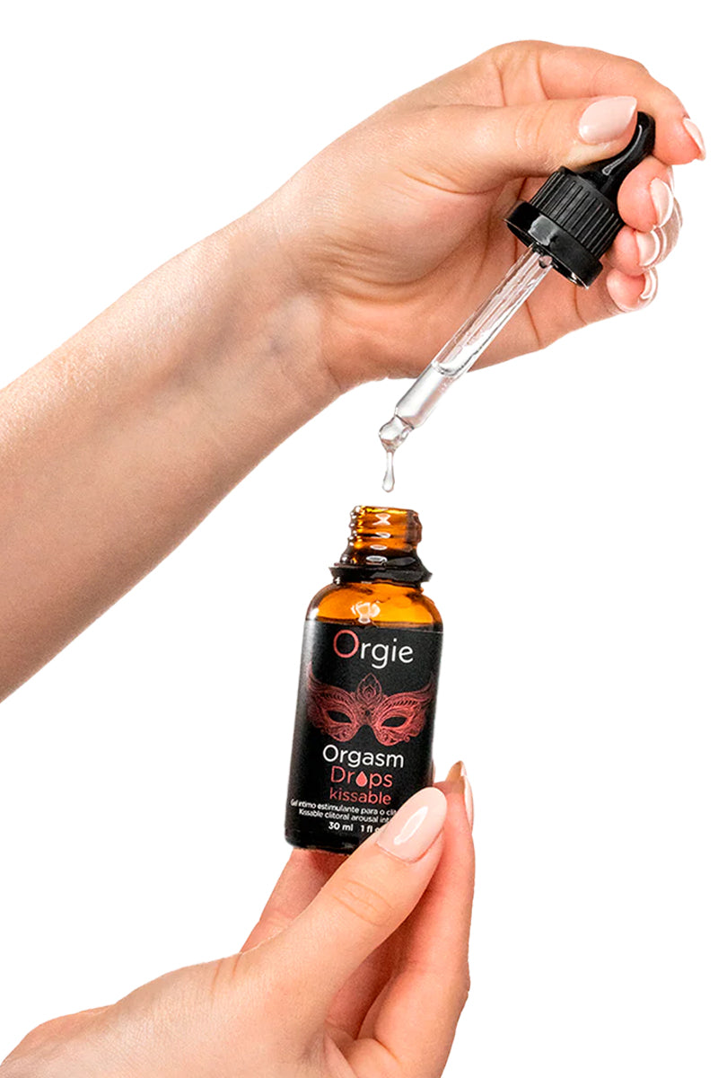 Gel d'excitation du Clitoris Orgasm Drops Kissable