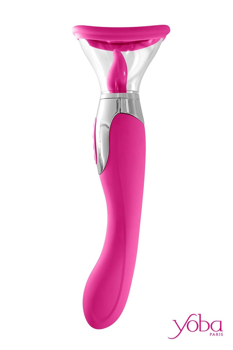 Stimulateur 4 en 1 Harmony fuchsia - Yoba