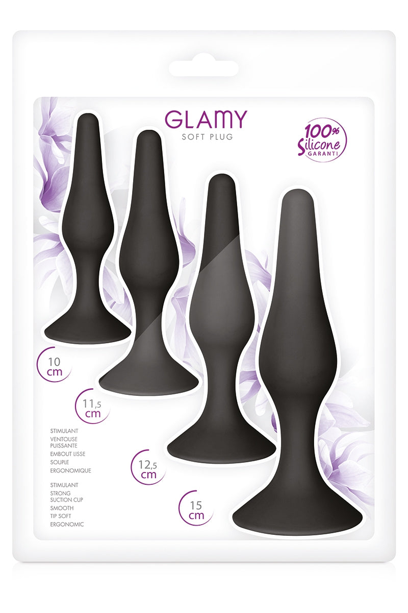 Coffret 4 soft plugs - Glamy