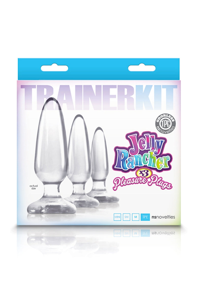 Kit d'entrainement anal Jelly Rancher Transparent