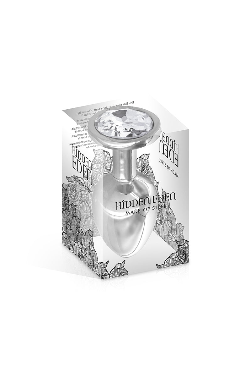 Plug bijou acier M - Hidden Eden