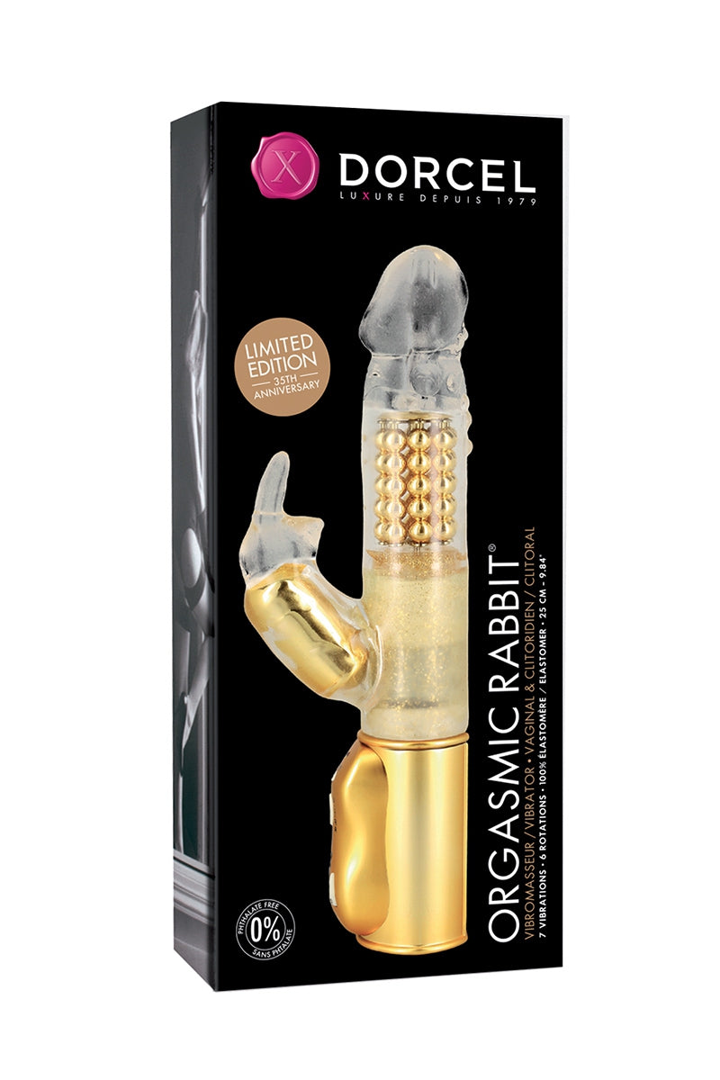 Vibromasseur Orgasmic Rabbit Gold - Dorcel